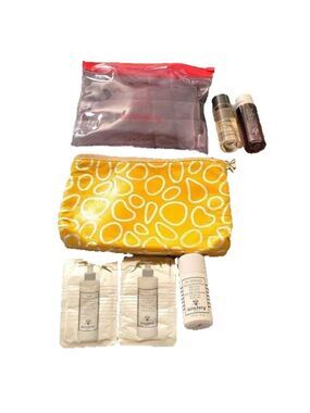 Sisley cosmetic bags and samples lot